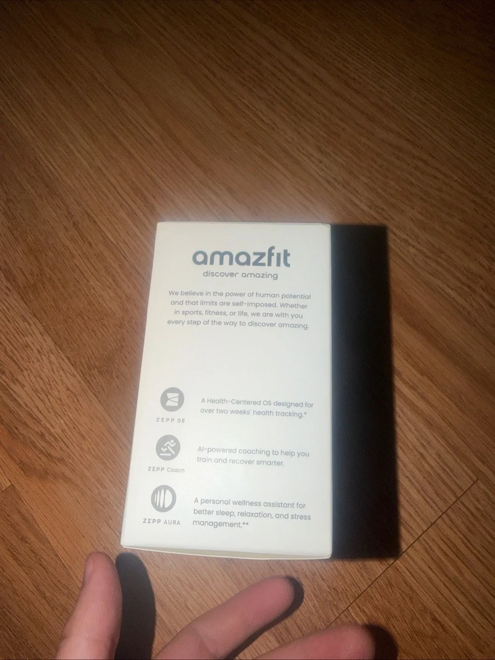 Amazfit Active 2 Premium Version 44mm Fitness Smart Watch Leather Band SEALED
